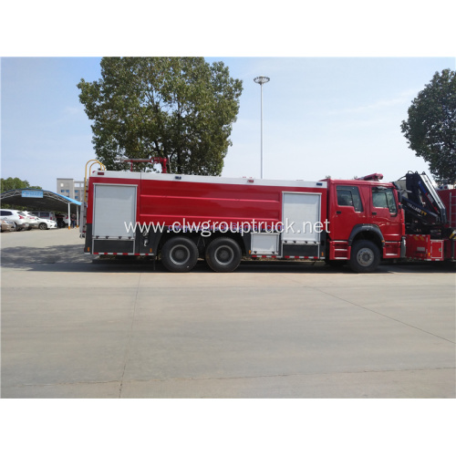 HOWO 6x4 10 wheels fire fighting truck